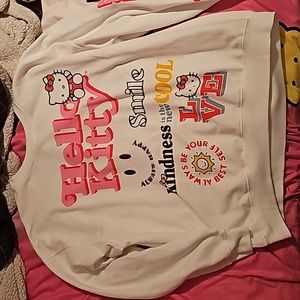 Hello kitty themed sweater
